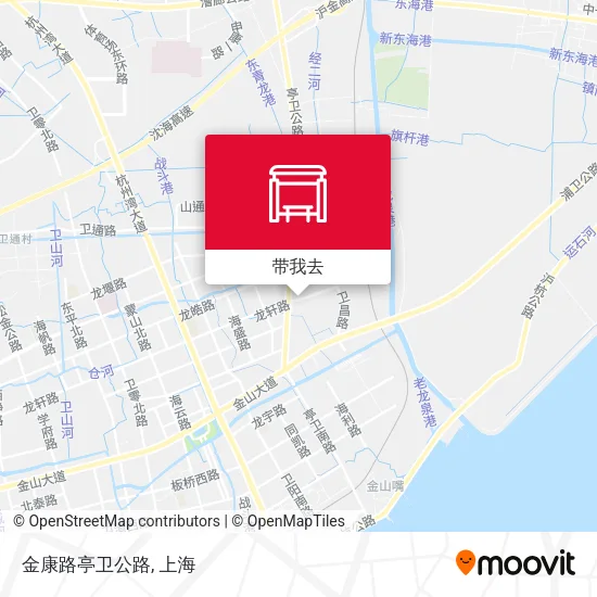 金康路亭卫公路地图