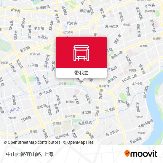中山西路宜山路地图