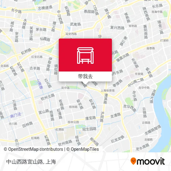 中山西路宜山路地图