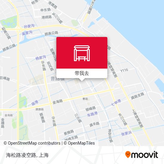 海松路凌空路地图