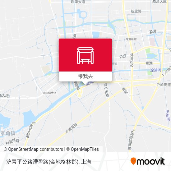 沪青平公路漕盈路(金地格林郡)地图