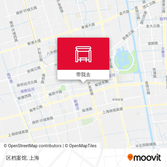 区档案馆地图