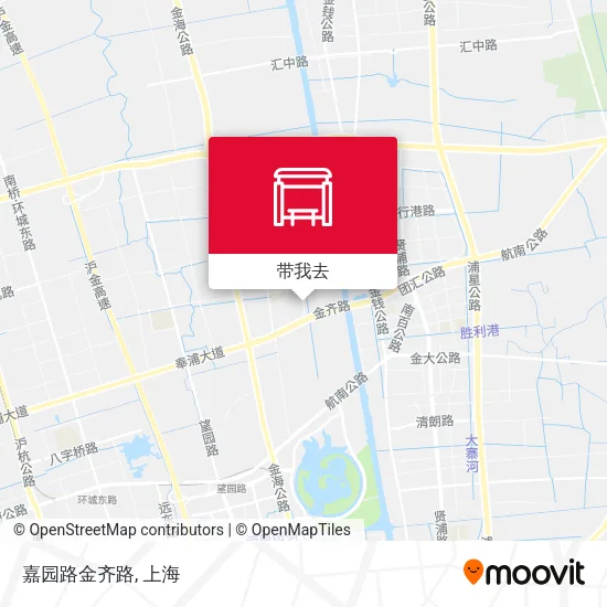 嘉园路金齐路地图