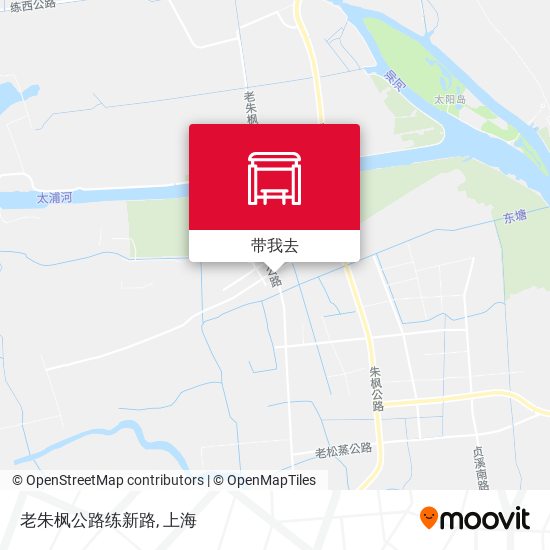 老朱枫公路练新路地图