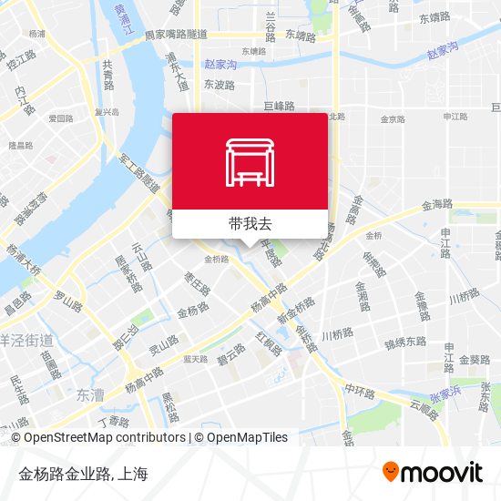 金杨路金业路地图