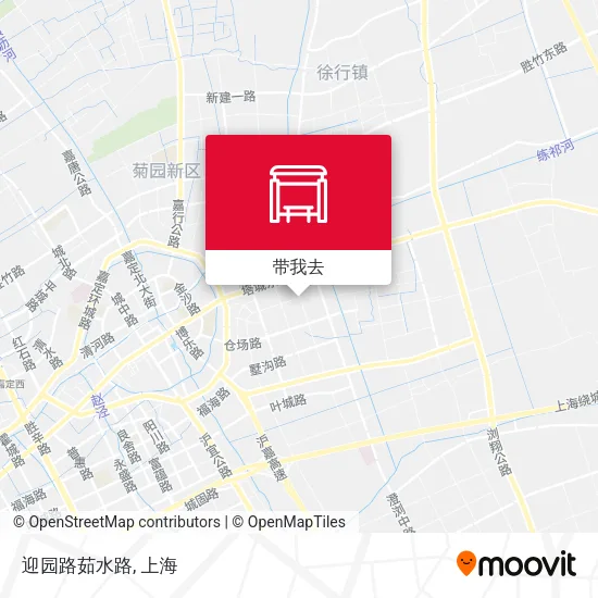 迎园路茹水路地图