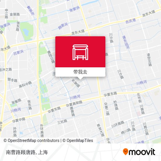 南曹路顾唐路地图