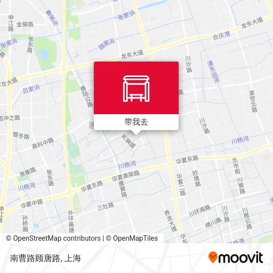 南曹路顾唐路地图