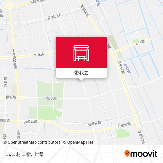 成日村日新地图