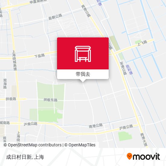 成日村日新地图