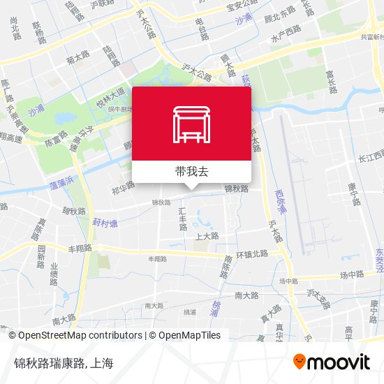 锦秋路瑞康路地图