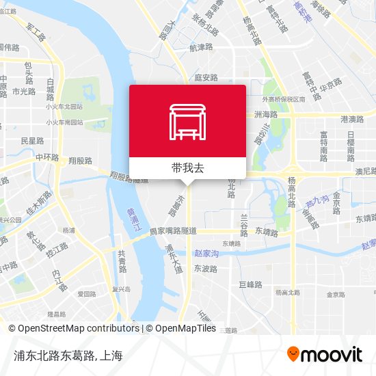 浦东北路东葛路地图