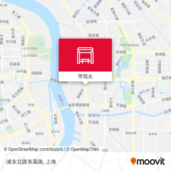 浦东北路东葛路地图