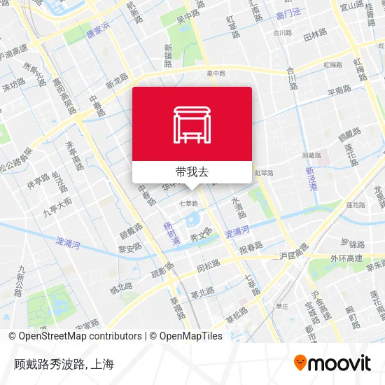 顾戴路秀波路地图