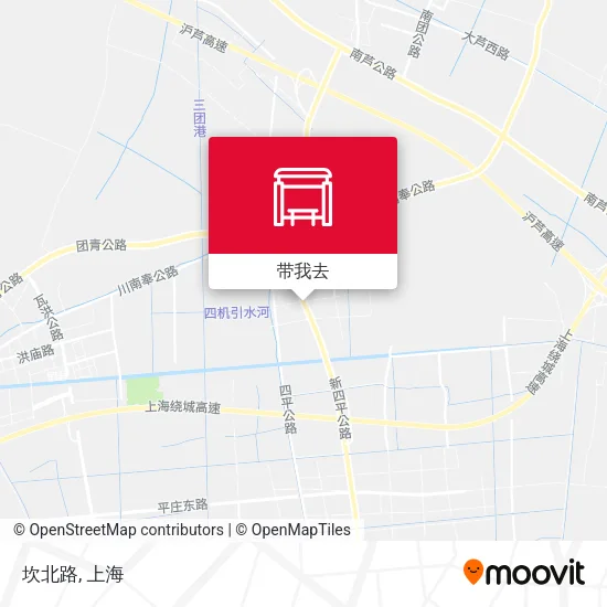 坎北路地图