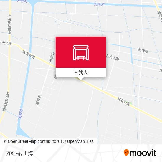 万红桥地图