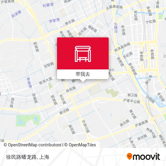 徐民路蟠龙路地图