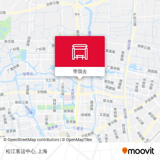 松江客运中心地图