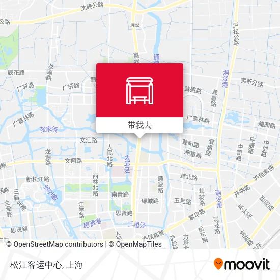 松江客运中心地图
