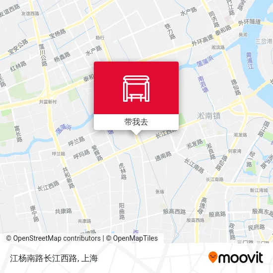 江杨南路长江西路地图