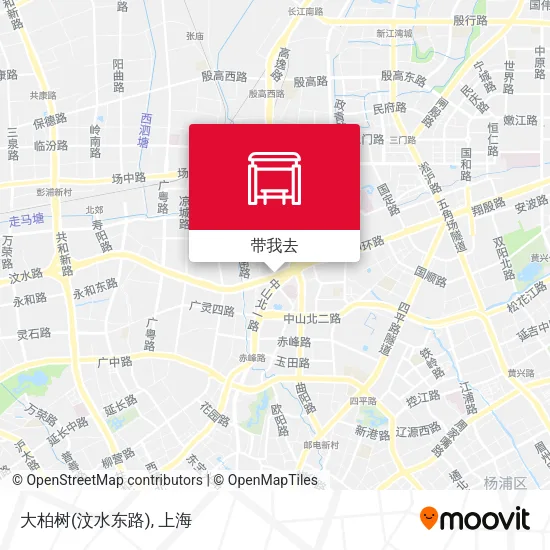 大柏树(汶水东路)地图