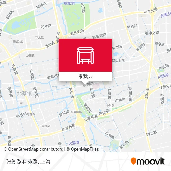 张衡路科苑路地图