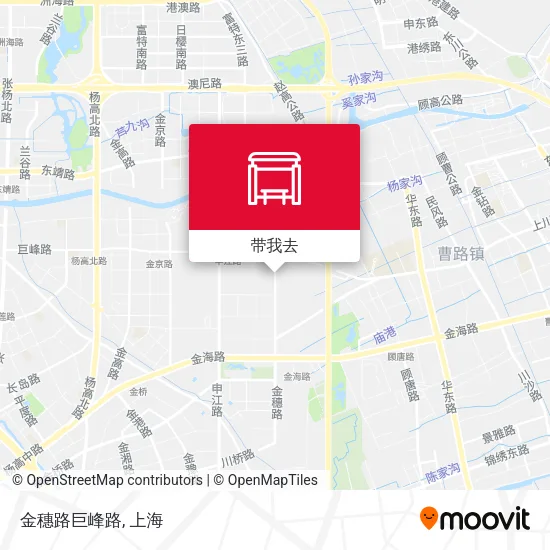 金穗路巨峰路地图
