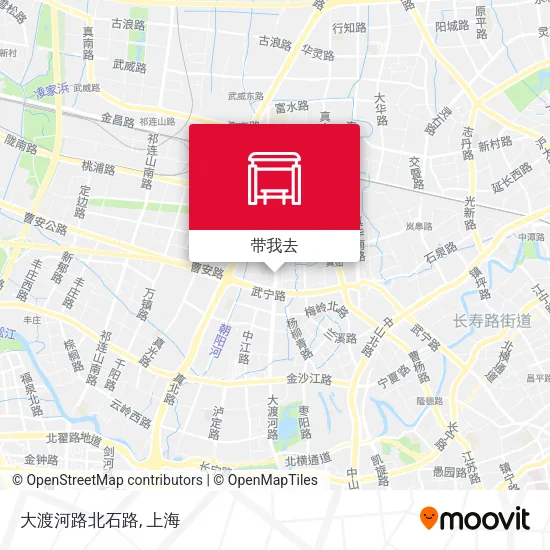 大渡河路北石路地图