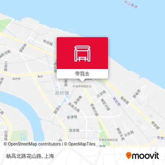 杨高北路花山路地图