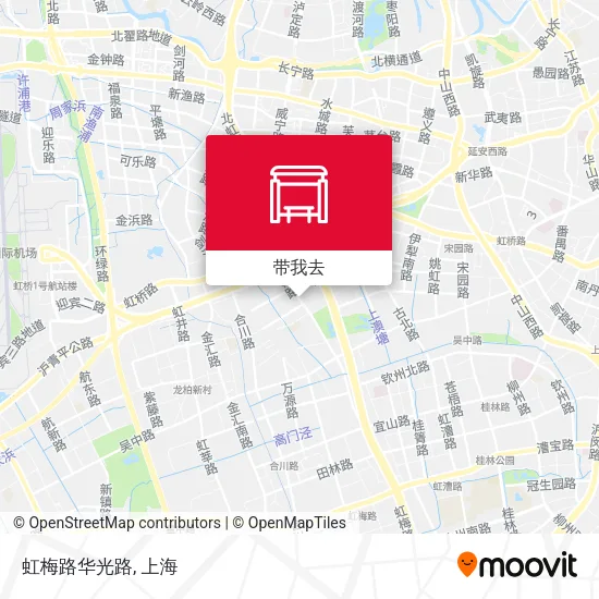 虹梅路华光路地图