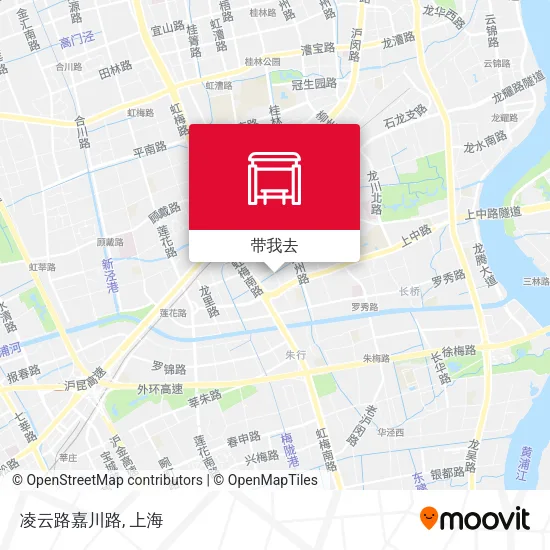 凌云路嘉川路地图