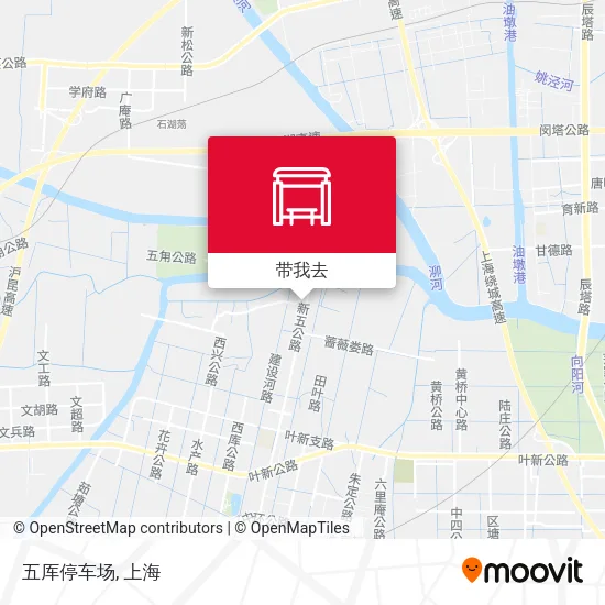 五厍停车场地图