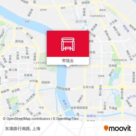 东塘路行南路地图