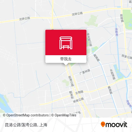 昆港公路荡湾公路地图