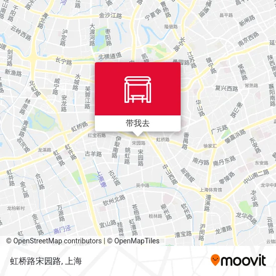 虹桥路宋园路地图
