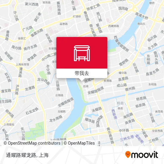 通耀路耀龙路地图