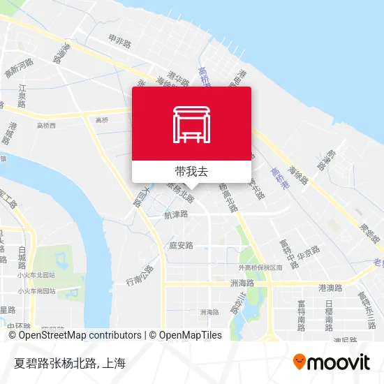 夏碧路张杨北路地图