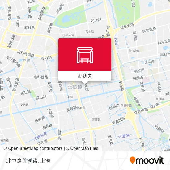 北中路莲溪路地图