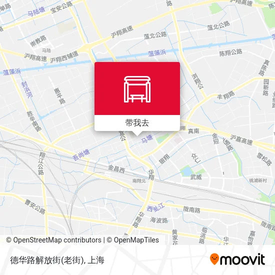 德华路解放街(老街)地图