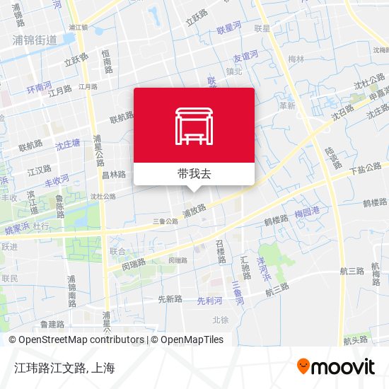 江玮路江文路地图