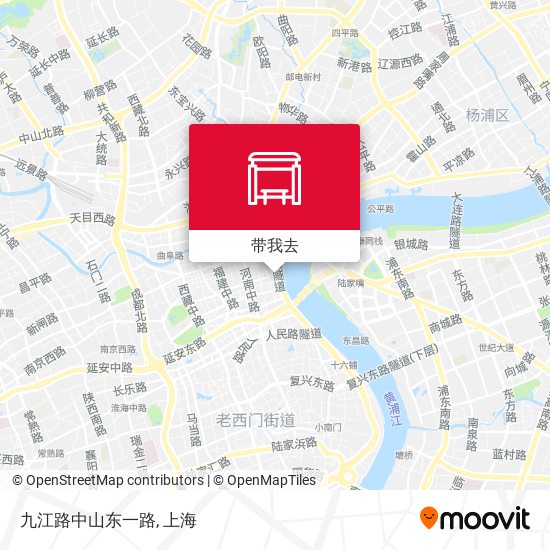 九江路中山东一路地图