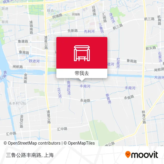 三鲁公路丰南路地图