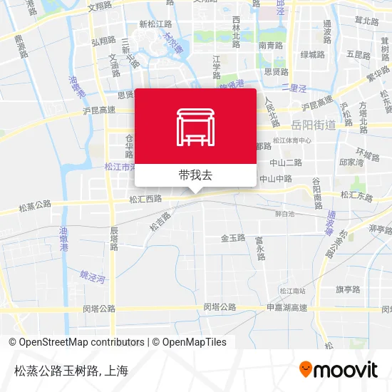 松蒸公路玉树路地图
