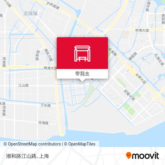 潮和路江山路地图