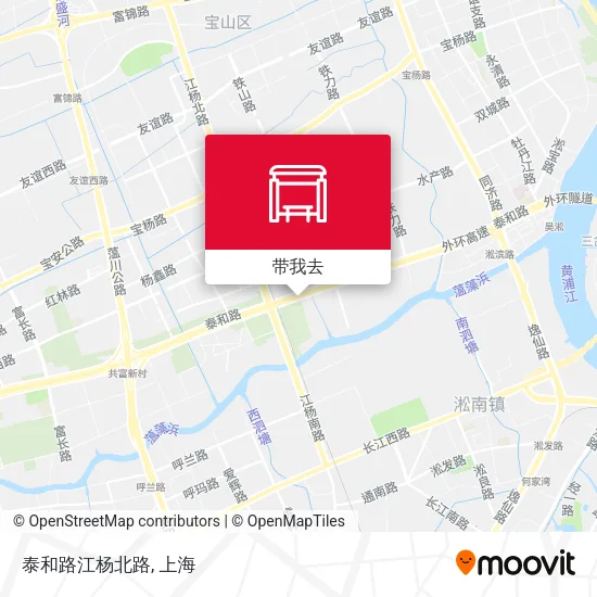泰和路江杨北路地图