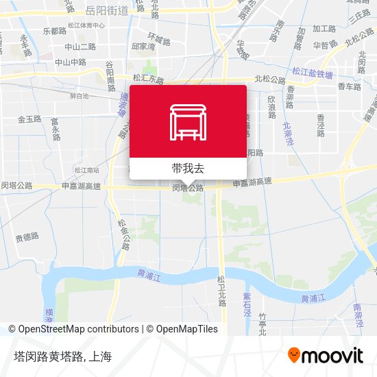 塔闵路黄塔路地图