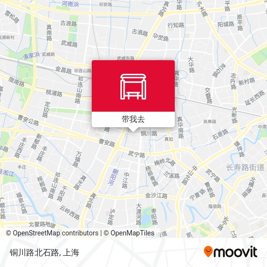 铜川路北石路地图
