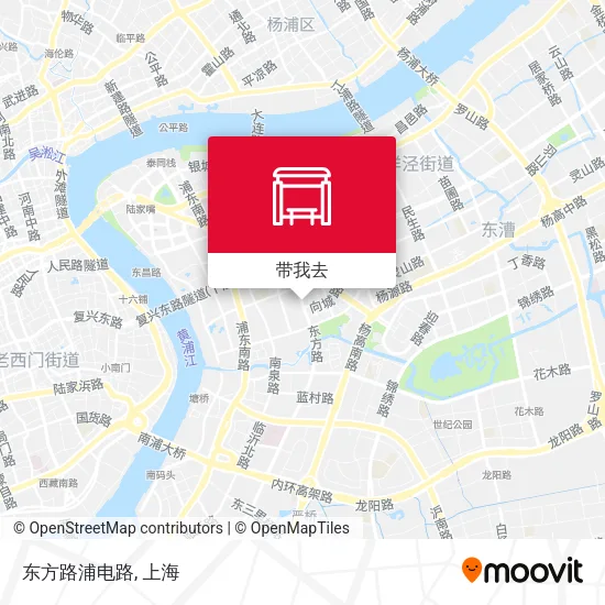 东方路浦电路地图