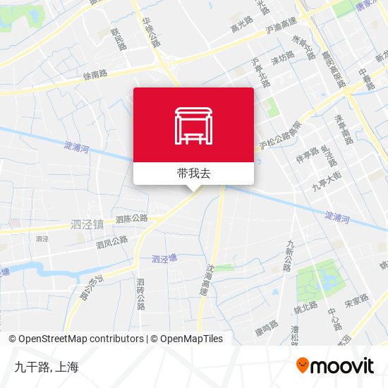 九干路地图