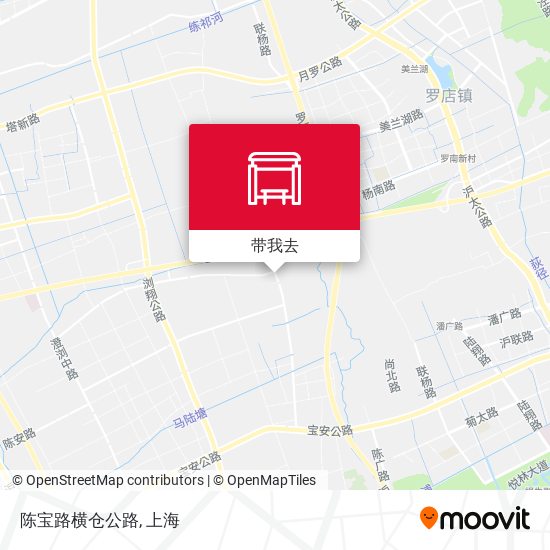 陈宝路横仓公路地图